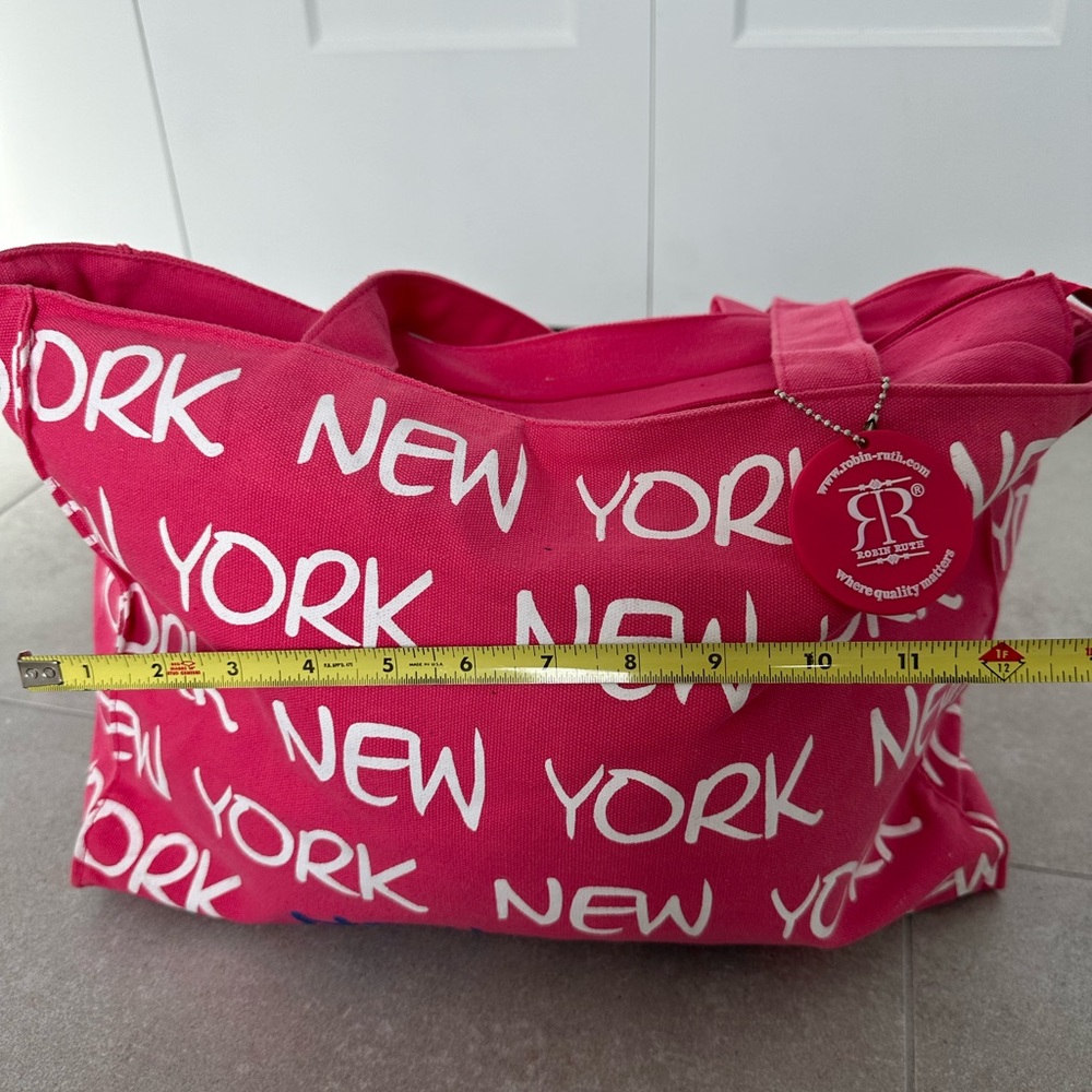 Robin Ruth Canvas Tote New York Cities - Picture 3 of 10